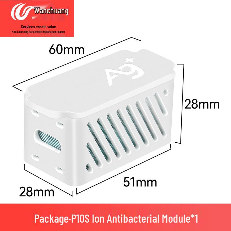 Roborock P10S/Q REVO MAXV Staubsaugerzubehör: Staubbeutel, Walzenbürste, Seitenbürste, Mopp, Filter.