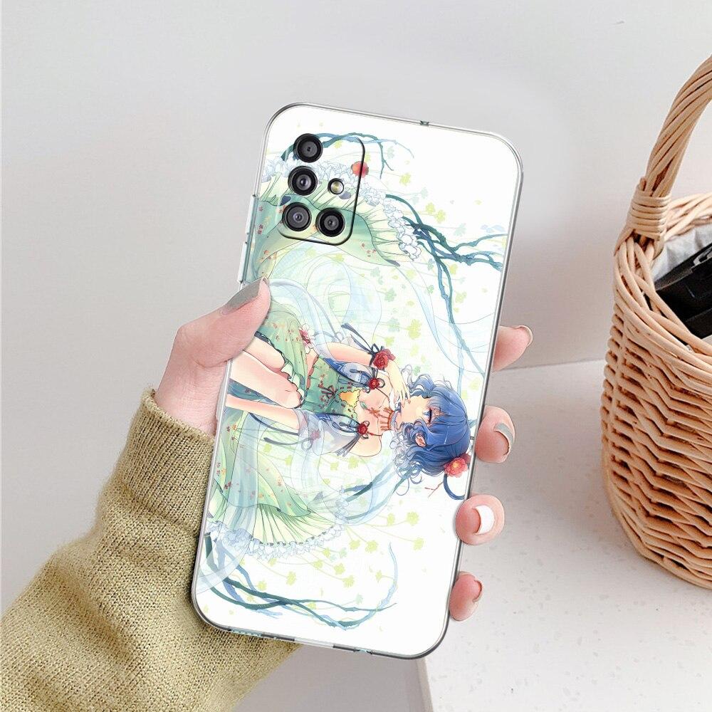 Anime TouHou Project Girl Phone Case For Samsung Galaxy A51 A71 A21S A12 A11 A31 A41 A52 A32 5G A72 A01 A50 A70 Soft Clear Cover