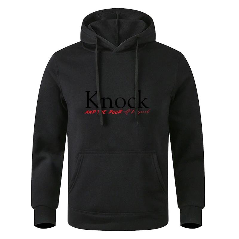 Men's Spring Autumn Solid Color Oversize Casual Black Sweatshirt Hoodie Pullover For Male And Women