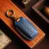 Car Key Case Keychain Accessories for Great Wall Haval/Hover H6 H7 H8 H4 H9 F5 F7 H2S Remote Leather Cover Protector Shell Set