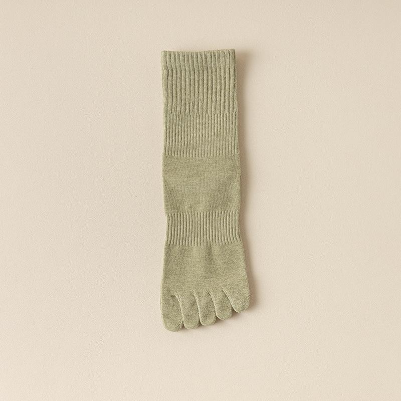 1 Pairs Spring Five Fingers Women Socks Japan Style Solid Colour Ladies Split Toe Sports Socks kawaii Cotton Harajuku Toe Socks