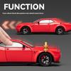 1/24 Scale Dodge Challenger Hellcat Redeye Alloy Car Model Sound and Light Children Toy Birthday Gift Miniature Voiture