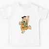 Flinstones Sticker Copy Copy Kids T-Shirt
