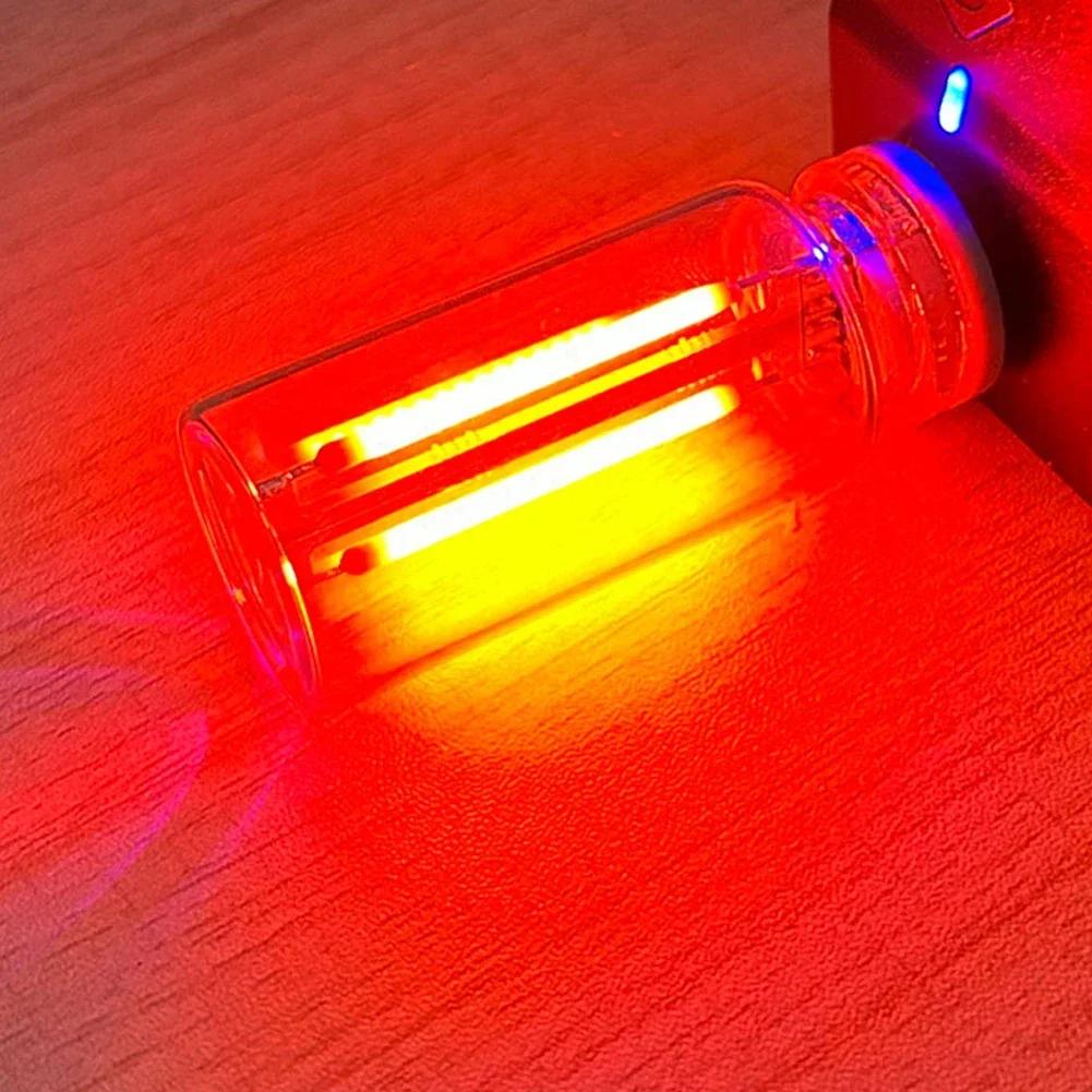 

USB Touch Control Світлодіодний нічник Атмосферне світло Лампа Едісона Лампа розжарювання Світлодіодна лампочка розжарювання Прикраса спальні Red