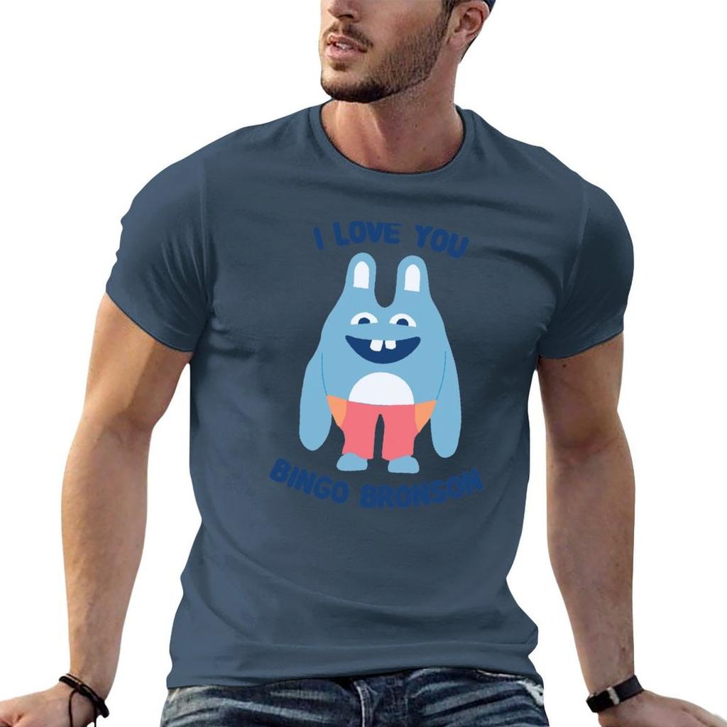 Bingo Bronson Tshirt Casual Light Summer Short Sleeve Top