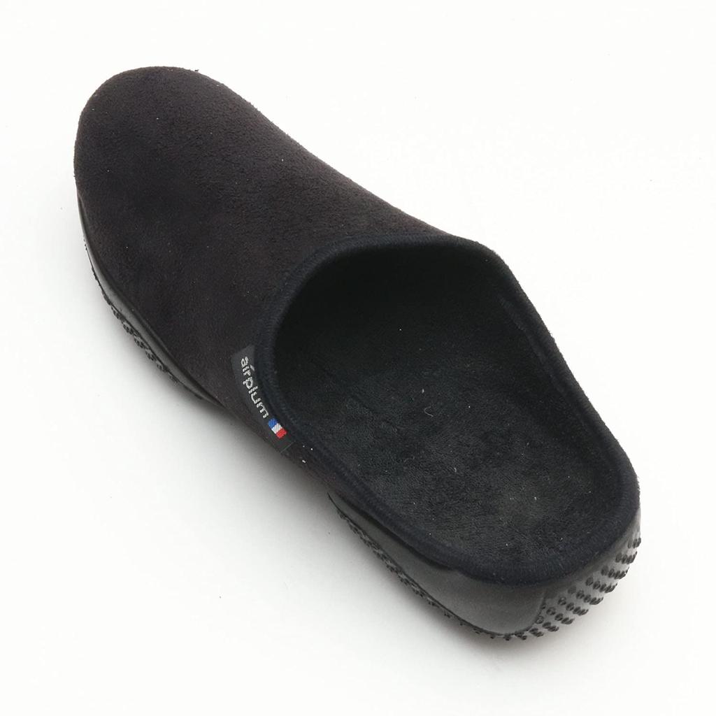 Air Plum SODOPAC Room Shoes for Bamako 2 and Dakar 2 Indoor Made in [Slippers, Shoes, France] (Bamako 37, Black)