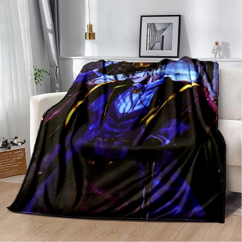 2025 New Style Cartoon Record of Ragnarok Anime Blanket,Soft Throw Blanket for Home Bedroom Bed Sofa Travel Picnic Cover Kids