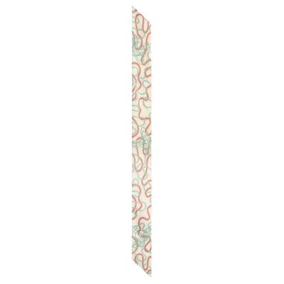 Decorated with Flowers and Spheres, Silk Scarf, Women's, Multicolor Ivory 81030006-W00X2-N443