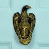 cBrass Eagle Entry Door Knocker - Beautiful Door Decoration Items - Multicolor Main Door Accessories Items