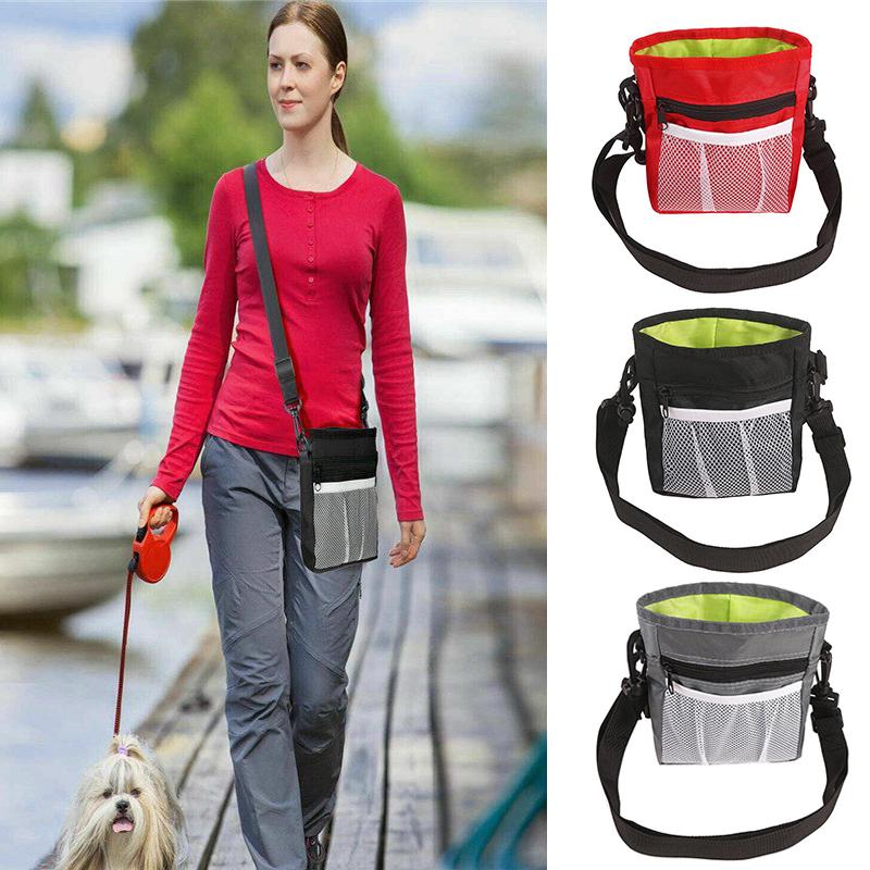 Buy Pet Puppy Snack Belt Bag Dog Walking Training Obedience Portable UK