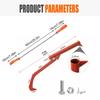 Pocket Chainsaw For Camping 4 Pieces Pocket Rope Saw For Hunting Camping Hiking Traveling Gear Folding Survival Accessories For