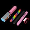 6Pcs Nail Art Sanding File Buffer Block Cleaning Brush Manicure Tool Kit Set