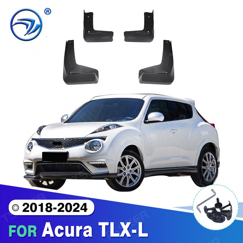 

For Acura TLX-L 2018-2024 Fender Mudflaps Splash Guards Mudguards Mud Flaps car Accessories 2018-2024