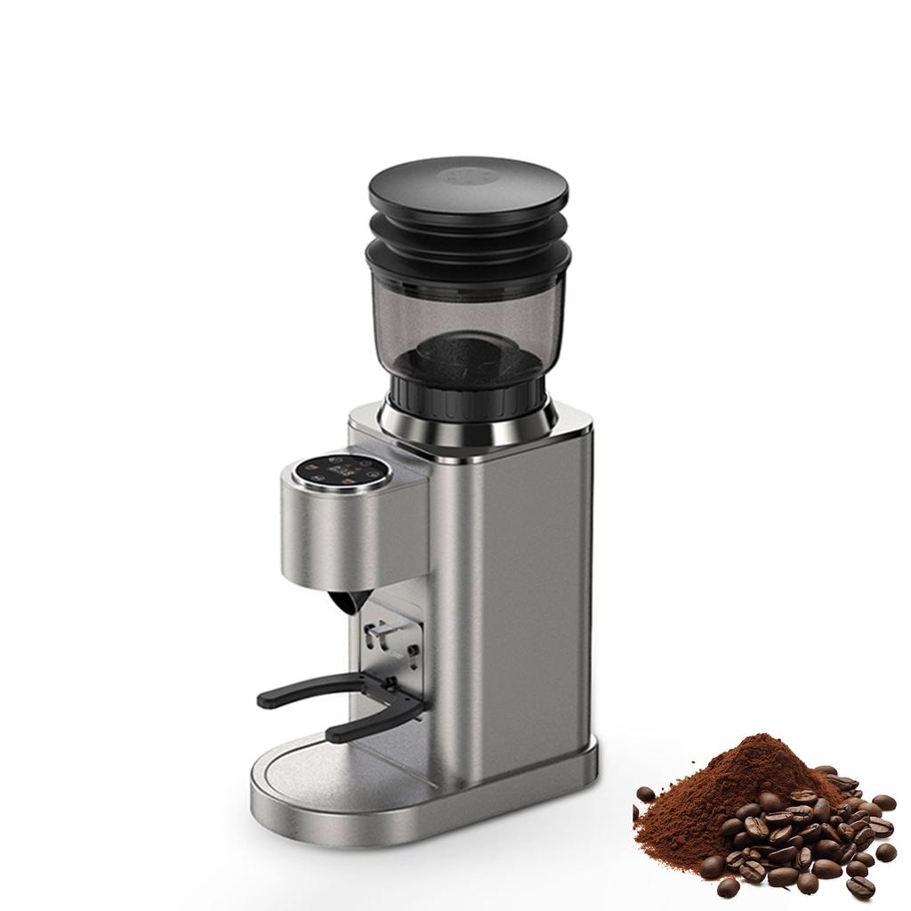 Automatic Portable Coffee Bean Grinder with 48 Precise Grind Settings Stainless Steel Home Use