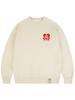 GRAVER [Unisex] Tyl Heart Logo Sweatshirt_Cream