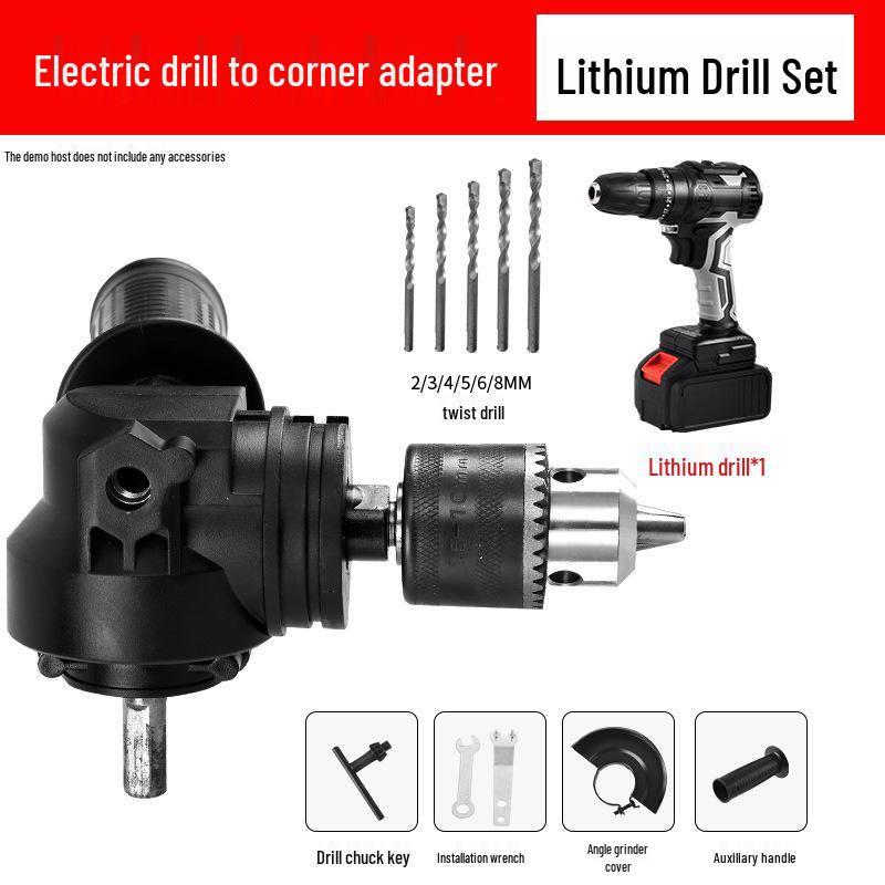 90° Winkel Elektro-Schraubendreher Bit Adapter für Bohrmaschinen