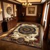 Oriental Retro Classical large Size Living Room Carpet Non-slip Soft Short Velvet Lounge Rug Washable Foldable Coffee Tables Mat