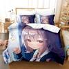 3D Danganronpa V3 Y2k Girls Comforter Printed Bed Set Duvet Cover Pillowcase Bedding Set Linen Sheet Quilt Cover Queen King Size