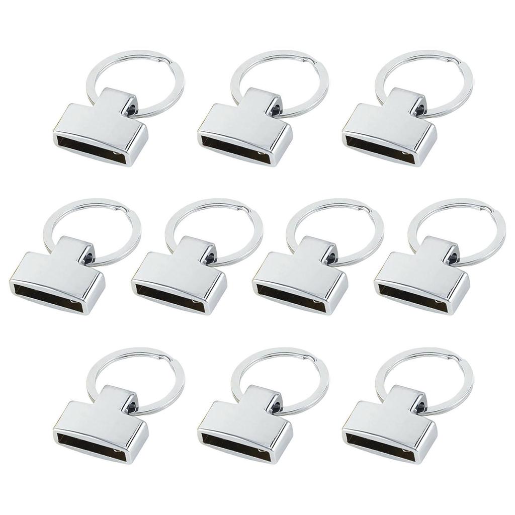 Pack of 10 Metal Lobster Clasp Clips Stylish Key Chain Charms for Jewelry Making Hook Swivel