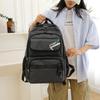 Schoolbag Simple Daily Tooling Large Capacity Men's Backpack Junior High School Student School Bag Versatile New Student School Bag Women