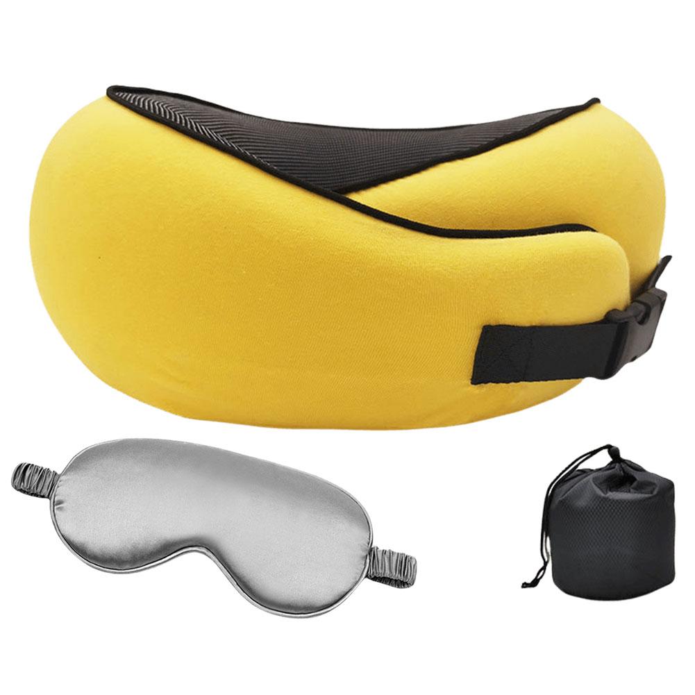 Travel Neck Pillow Travel Neck Cushion Durable U-Shaped Travel Pillow Portable U-Shaped Pillow Undeformable Airplane Pillows