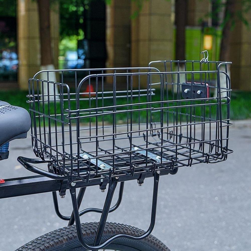 Portapacchi Posteriore Robusto per Mountain Bike Zaino da Ciclismo per Trasporto Accessori per Biciclette Pieghevoli per Bambini