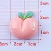 Artificial Resin Flat Back Fruit Design Fridge Magnet for Souvenir and Home Decor