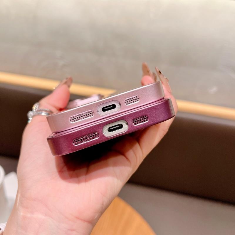 Premium jednokolorowe etui na telefon z gazy piórkowej pasujące do iPhone 16 Pro Max 15 14 Plus 13 12 Pro z osłoną ochronną na obiektyw