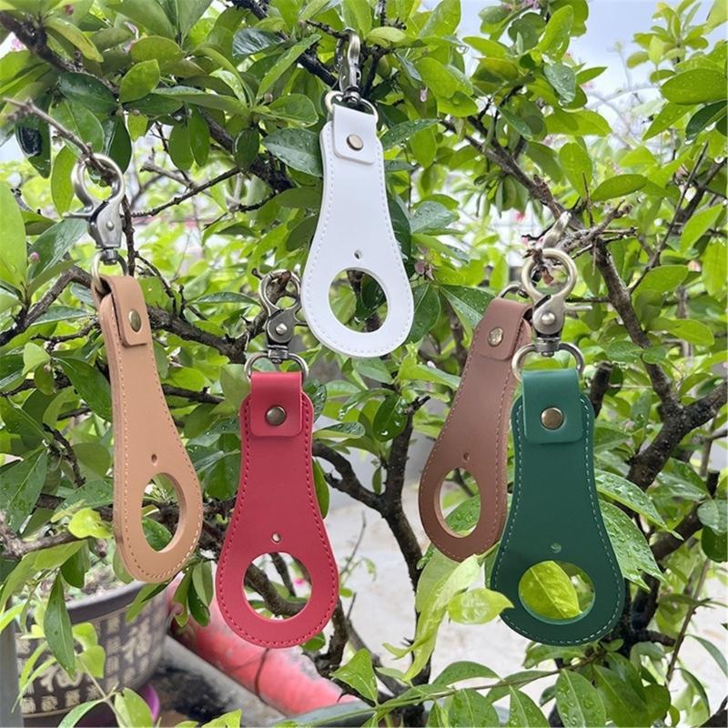 Leather Waist Bottle Holder for Outdoor Sports Secure Belt Clip Beverage Buckle