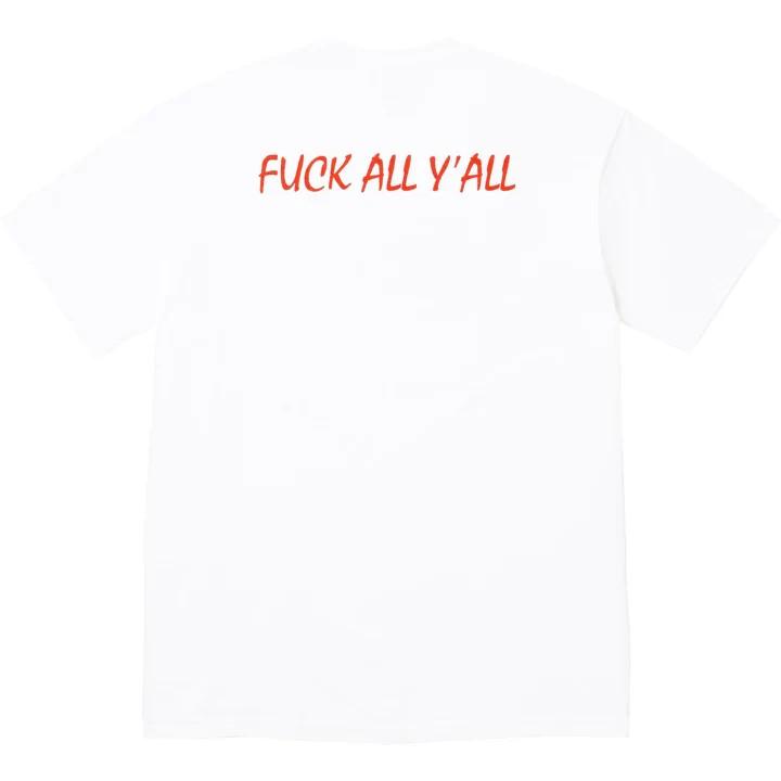 Supreme Split Tee White