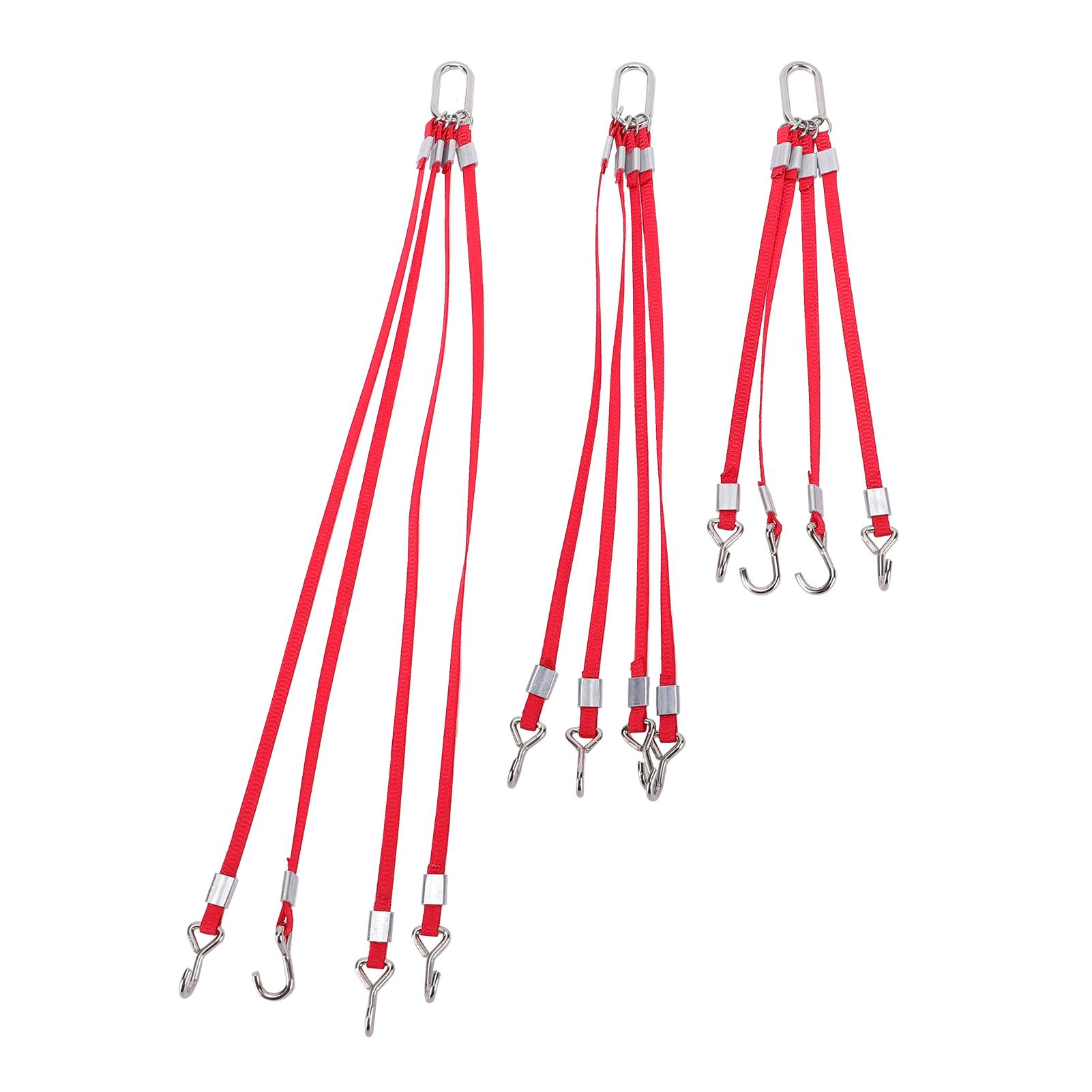 Tomtop Jms Men's 3Pcs 1 50 Scale Crane Model Accessories Hoist Chains Lifting Straps Hooks For Construction Vehicle Display Simulation