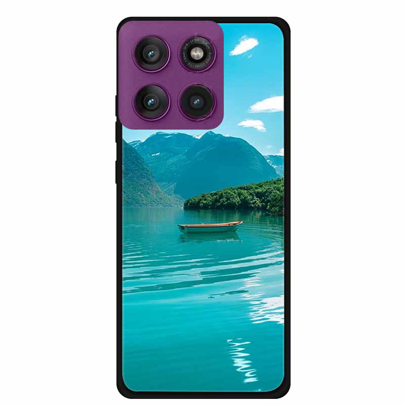 6.7" For Motorola Edge 60 Pro 5G Case Coque Shockproof Black Silicone TPU Soft Back Cover For Motorola Edge 60Pro Phone Case Bag