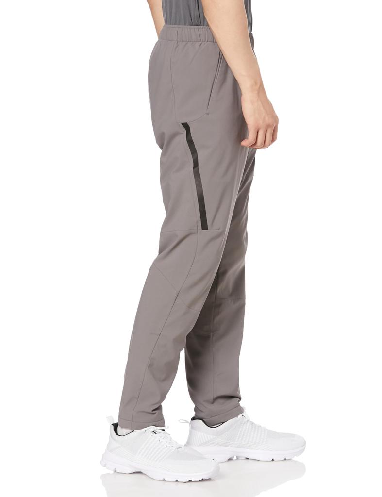 Mizuno Training Wear Tech Lining Warm and Granite Size L Pants, Stretch, 32MFA540, Gray,