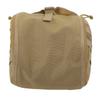 Camping Helmet Bag Canvas Scratch Prevention Adjustable Helmet Storage Bag For Hard Hats Helmet Khaki