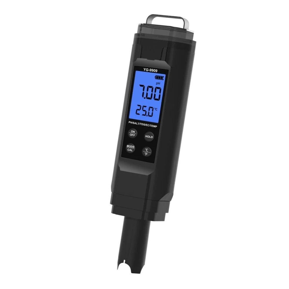 Multifunction Household Water Test Pen 5-in-1 Digital PH Meter Water Quality Meter  Aquaculture