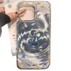 Submarine fish school is suitable for iPhone17 ProMax vortex mobile phone case 16 Apple 13/15 advanced 14 large holes