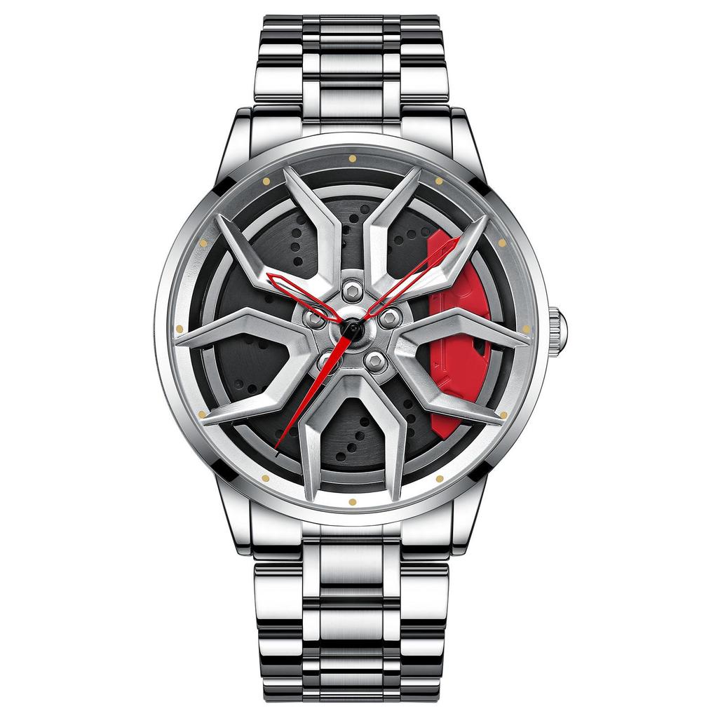 SVJ Men's Fashion Watch S550 Forged Wheel Skeleton Hub Model