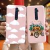 Cute Printed Phone Case For OPPO Reno2 Case Liquid Silicone Soft TPU Back Cover For Oppo Reno2 F / Z Reno 2 2F 2Z Cases Bumper