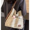 2025 autumn soft leather three-purpose backpack bag women's large-capacity shoulder tote bag commuter college student backpack