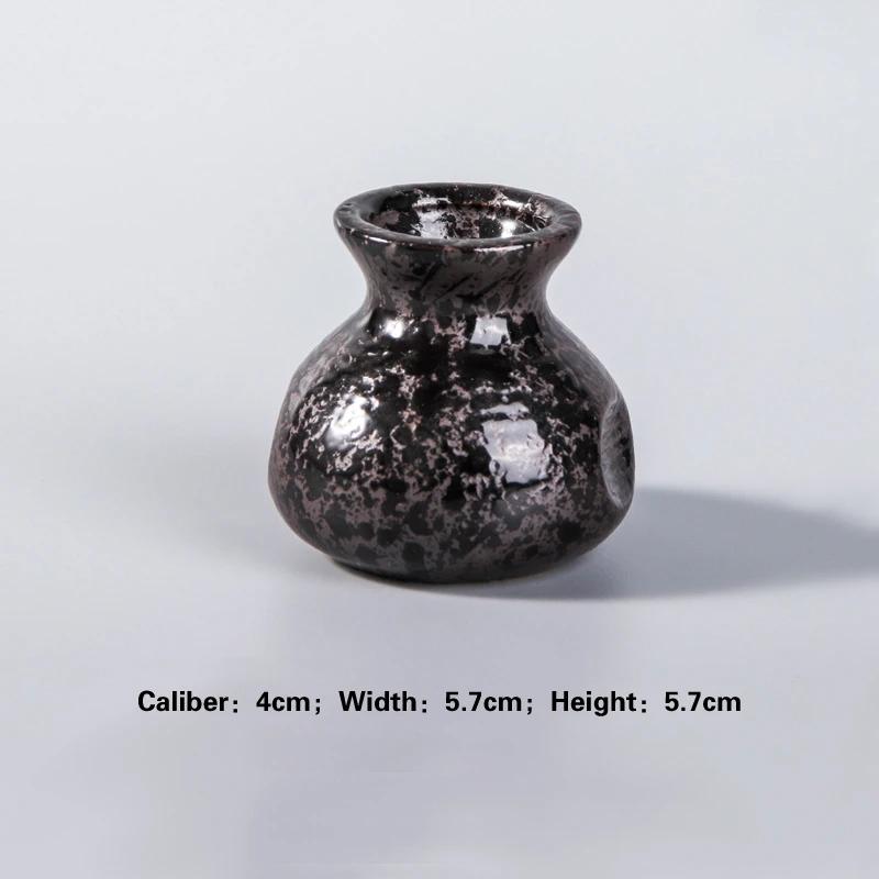 Decoration Shop Plate Ceramic Kitchen Household Tableware Japanese Sashimi Sushi Small Can Egg Bottle Dry Ice Cup Creative Plate