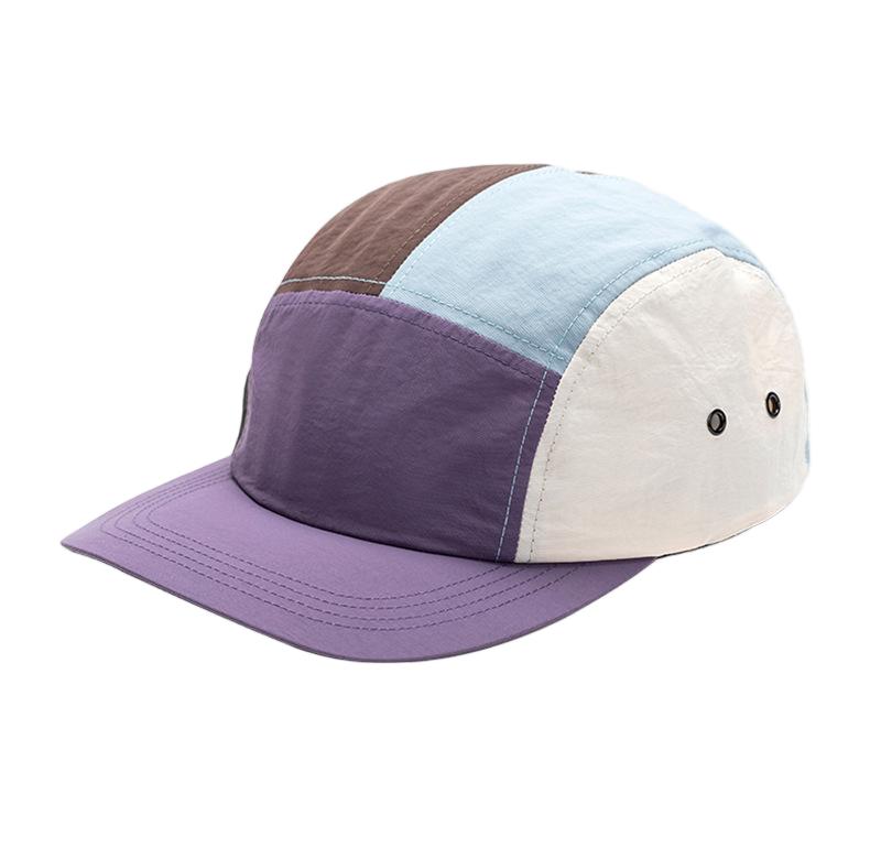 Color-Blocked Quick-Drying Baseball Cap Summer Sun Protection Hat  Sports Style Outdoor Mountaineering, Hip-Hop Street Style