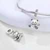Cute Animal Panda Scorpion Corgi Bead Pendant Bracelet DIY Jewelry Accessories