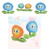 New Mario Plush Orange Flame Blue Ice Sunflower Soft Toy 18cm