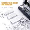 Deli 10,000 Staples, Fits Deli 25, 40 and 60 Sheet Capacity Staplers, Standard 1/4 Inch Length, 24/6, Jam Free Sharp Chisel Point Design, 10 Boxes of
