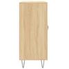Sideboard Sonoma Oak 90 X 34 X 80 Cm Particleboard
