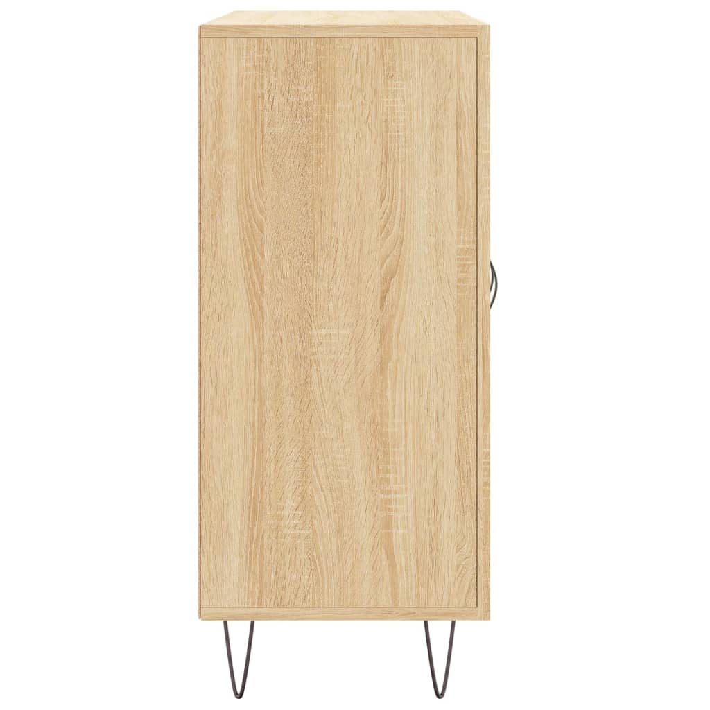Sideboard Sonoma Oak 90 X 34 X 80 Cm Particleboard