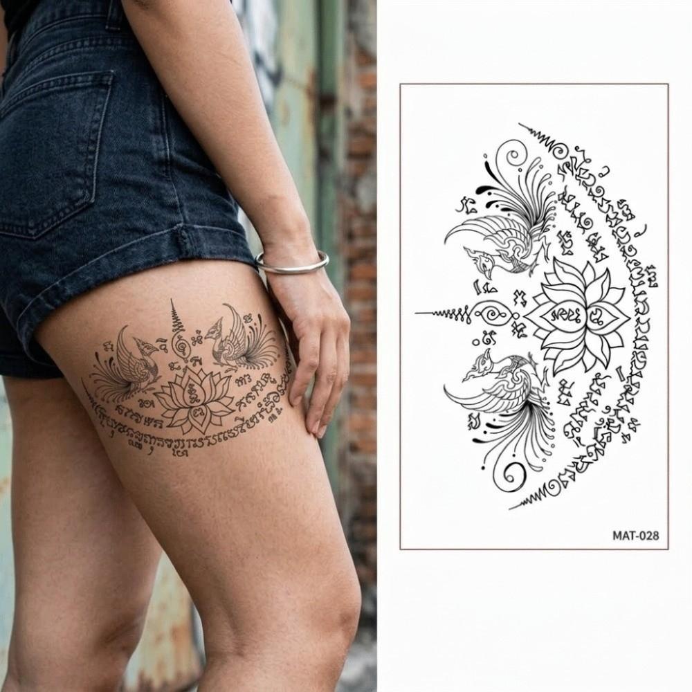 10 Sheets Instant Temporary Tattoo Water Transfer Decals Body Art Sticker Finger Hand Legs Arm