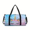 Classic Medical Care Haircut Tools 3D Print Large Capacity Travel Bags Barrel Shape Crossbody Bag Sports Bags Gym Yoga Bag