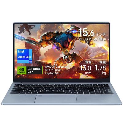 Laptop mit Office Win11pro Zoll Ganzmetallgehäuse 12. Generation N95 Nvidia 16GB 960G SSD numerisch Millionen Pixel Web von 15.6 GTX1060/DDR4