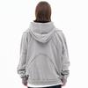 Lan Hai Men's Hooded Sweatshirt | 2025 Autumn/Winter Collection | Trendy Reverse Stitch Design | Solid Color | High Street Style